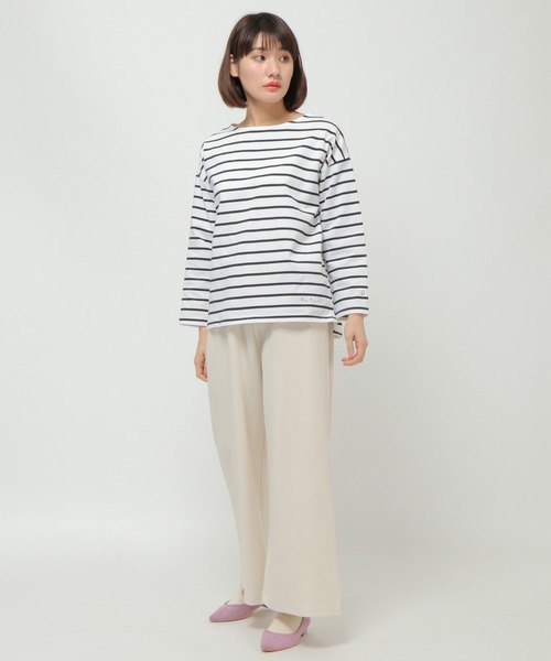LBC（エルビーシー）の「リラックスワイドパンツ（その他パンツ・レディース・オフホワイト/ミント/ピンク・MEDIUM）」の6枚目の写真