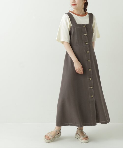 セール ツイル前ボタンジャンスカ ワンピース Ray Cassin レイカズン のファッション通販 Zozotown