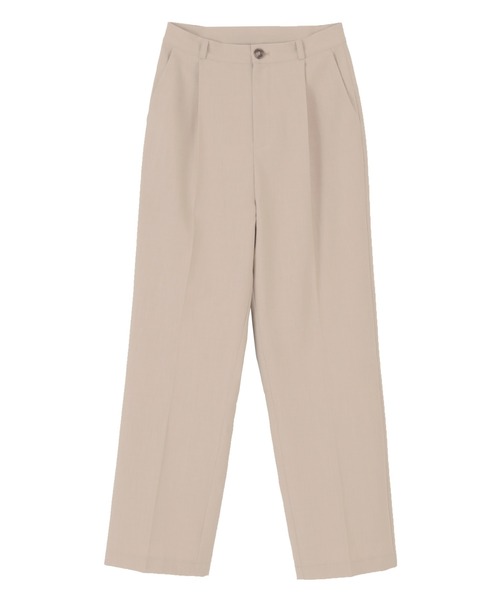 titivate(ティティベイト)の「センタープレスセミワイドスラックスパンツ(その他パンツ・レディース・グリーン系その他/ライトベージュ/モカ・S/M/L/XS)」の3枚目の写真