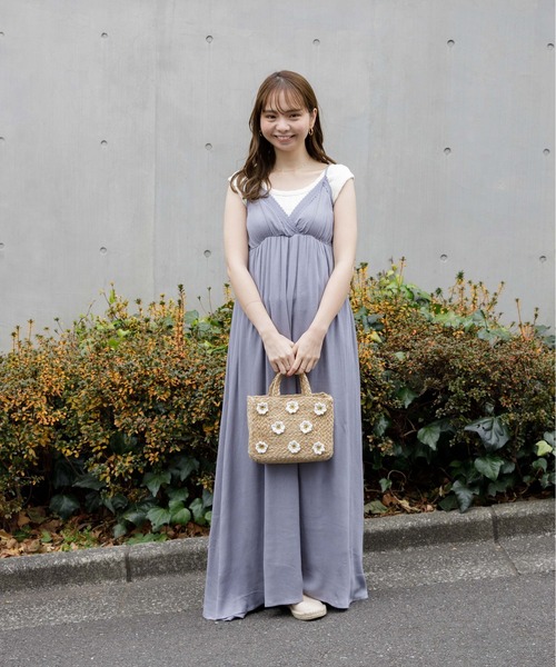 flower（フラワー）の「フラワーバスケットバッグ（かごバッグ・レディース・アイボリー・FREE）」の10枚目の写真