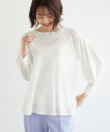 ROPE' PICNIC | ボリュームスリーブシアープルオーバー(ニット/セーター)
