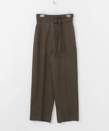DOUBLE BELT PANTS