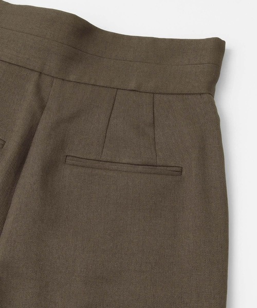 LAATO（ラート）の「DOUBLE BELT PANTS（スラックス・レディース・カーキ/オレンジ・36/38）」の10枚目の写真