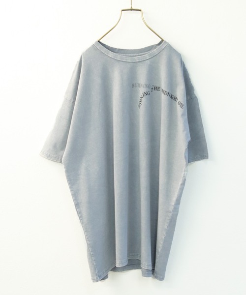 Avvenente(アベネンテ)の「【Avvenente】ヴィンテージライクプリントTシャツ(Tシャツ/カットソー・レディース・ライトグレー/ブラック・M)」の12枚目の写真