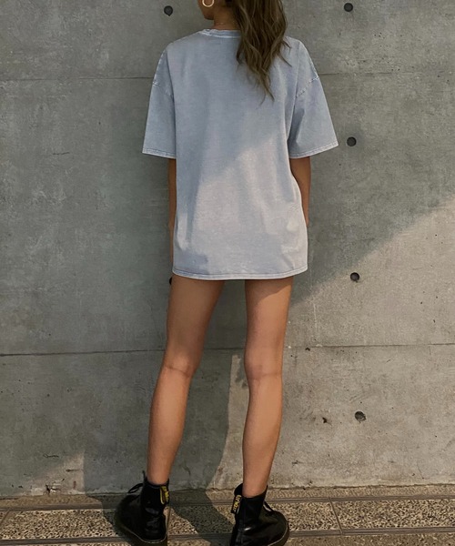 Avvenente(アベネンテ)の「【Avvenente】ヴィンテージライクプリントTシャツ(Tシャツ/カットソー・レディース・ライトグレー/ブラック・M)」の10枚目の写真