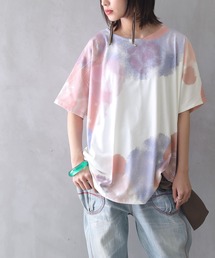 osharewalker | 『水彩プリントドルマンTシャツ』(Tシャツ/カットソー)