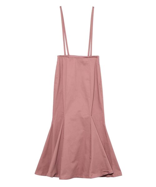 LAGUNAMOON（ラグナムーン）の「サスペンダーマーメイドスカート（スカート・レディース・アイボリー/ブラック/ピンク・SMALL/MEDIUM）」の5枚目の写真