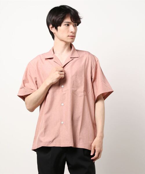 EDWIN（エドウィン）の「オープンカラー 半袖シャツ（シャツ/ブラウス