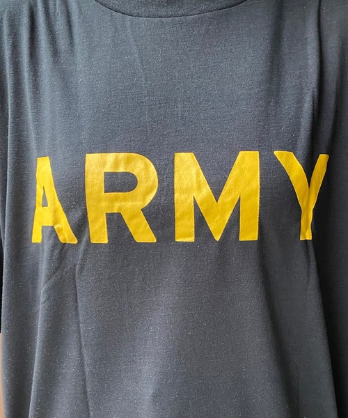 CAPRICIEUX LE'MAGE（カプリシューレマージュ）の「yousedデッドストックARMY Tシャツ（Tシャツ/カットソー・レディース・ブラック・X-LARGE）」の7枚目の写真