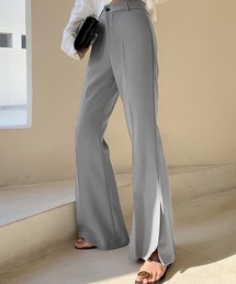 Girly Doll（ガーリードール）の「センタープレスフレアパンツ（スラックス）」