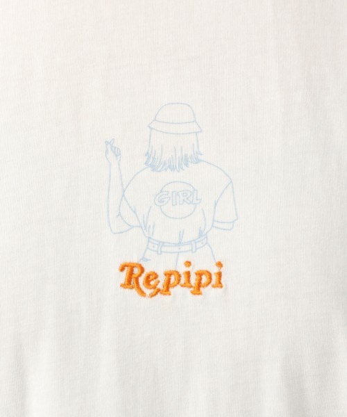 repipi armario（レピピ アルマリオ）の「【綿100%】3コマGirlイラストワンピース（ワンピース・キッズ・ブラック/ラベンダー/ホワイト・LARGE/SMALL/MEDIUM）」の12枚目の写真