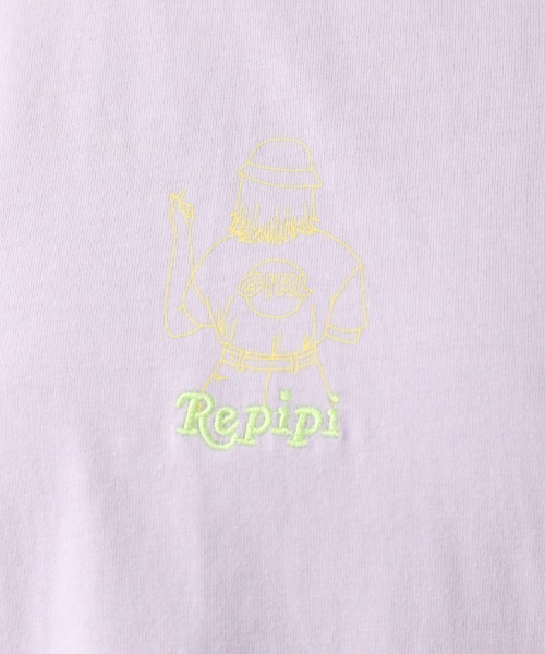 repipi armario（レピピ アルマリオ）の「【綿100%】3コマGirlイラストワンピース（ワンピース・キッズ・ブラック/ラベンダー/ホワイト・LARGE/SMALL/MEDIUM）」の15枚目の写真