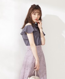 PROPORTION BODY DRESSING | オープンショルダー２ｗａｙブラウス / 1211110513(シャツ/ブラウス)