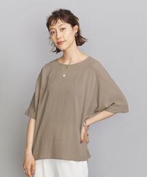 BEAUTY&YOUTH UNITED ARROWS | BY バックリボンドルマン5分袖カットソー(Tシャツ/カットソー)