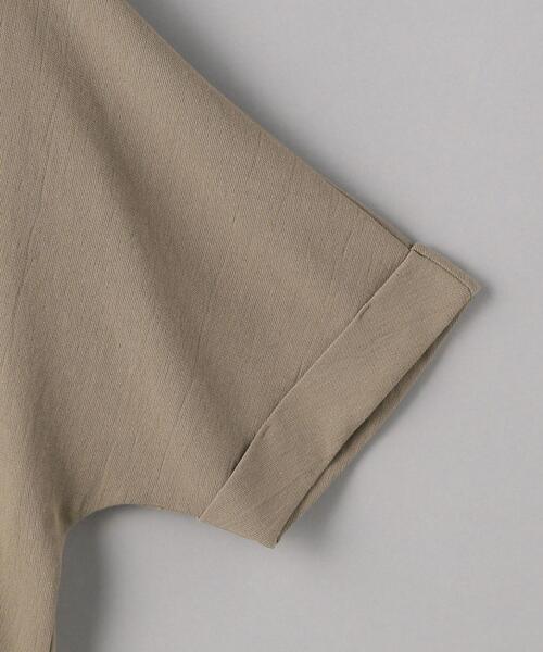 BEAUTY&YOUTH UNITED ARROWS（ビューティーアンドユースユナイテッドアローズ）の「BY バックリボンドルマン5分袖カットソー（Tシャツ/カットソー・レディース・ブラック/オフホワイト/モカ・FREE）」の17枚目の写真