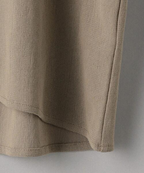 BEAUTY&YOUTH UNITED ARROWS（ビューティーアンドユースユナイテッドアローズ）の「BY バックリボンドルマン5分袖カットソー（Tシャツ/カットソー・レディース・ブラック/オフホワイト/モカ・FREE）」の18枚目の写真