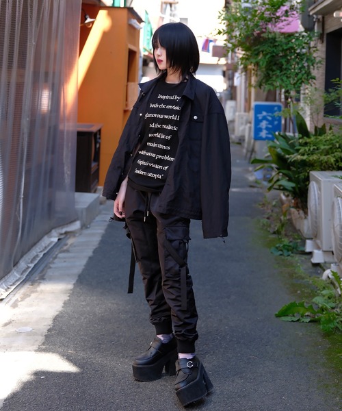 Espina(エスピナ)の「コンセプチュアルノースリーブTシャツ(タンクトップ・メンズ・ブラック・FREE)」の4枚目の写真