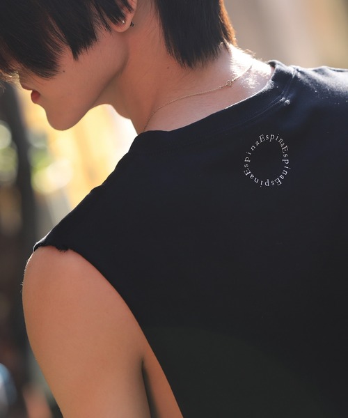 Espina(エスピナ)の「コンセプチュアルノースリーブTシャツ(タンクトップ・メンズ・ブラック・FREE)」の12枚目の写真