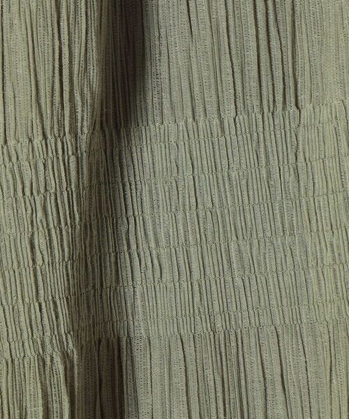 SHIPS（シップス）の「シャーリングギャザーパンツ（その他パンツ・レディース・ベージュ/ダークグレー/ライトグリーン・ONE SIZE）」の5枚目の写真