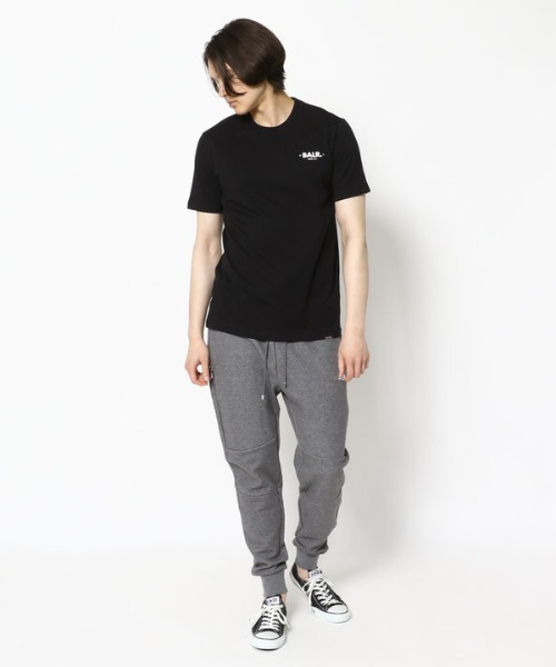 BALR.（ボーラー）の「BALR./ボーラー/Minimalistic DropShourder T/ドロップショルダーTシャツ/正規商品（Tシャツ/カットソー・メンズ・ブラック/ホワイト・SMALL/MEDIUM/LARGE）」の12枚目の写真