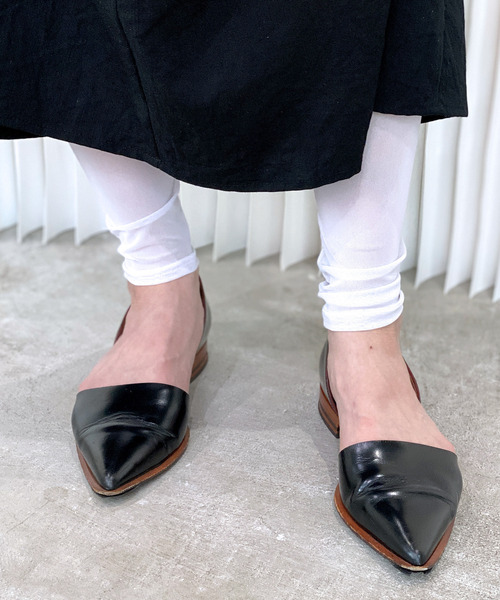 c.u.l（シーユーエル）の「【c.u.l】パワーネット シースルーレギンス cula211（レギンス/スパッツ・レディース・パープル/ブラック/ブルー/モカ/ライトブルー/ホワイト/グレー/ベージュ・FREE）」の2枚目の写真