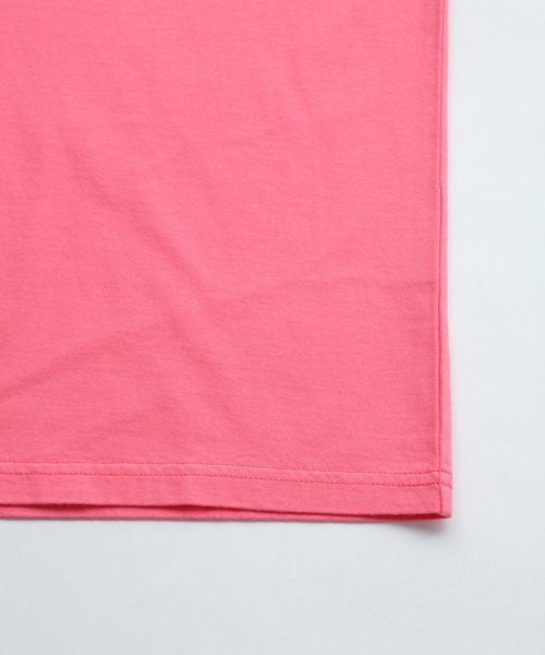 X-girl（エックスガール）の「GLITTER MILLS LOGO S/S TEE（Tシャツ/カットソー・レディース・ホワイト/ブラック/ピンク・M/S/L/XS）」の12枚目の写真