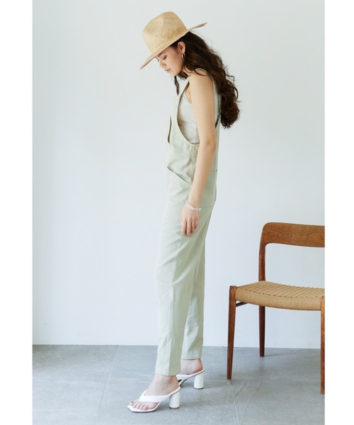 ALEXIA STAM（アリシアスタン）の「Cozy Salopette/コージーサロペット（その他パンツ・レディース・アイボリー/モカ/グリーン系その他・S/M）」の14枚目の写真