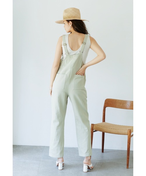 ALEXIA STAM（アリシアスタン）の「Cozy Salopette/コージーサロペット（その他パンツ・レディース・アイボリー/モカ/グリーン系その他・S/M）」の15枚目の写真