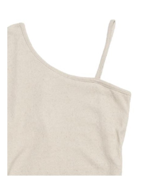 KIIRA(キーラ)の「Kiira BRUSH WRAP OP(ワンピース・レディース・ベージュ/ブラック・ONE SIZE)」の10枚目の写真