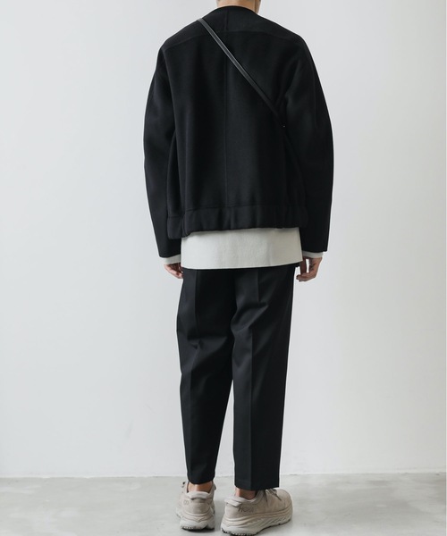 セール】MELTON JERSEY CREWNECK LOOSE-FIT T-SHIRT L/S（ニット