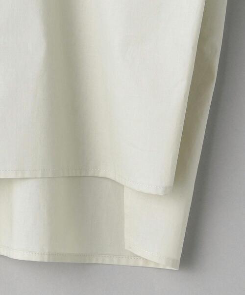 BEAUTY&YOUTH UNITED ARROWS(ビューティーアンドユースユナイテッドアローズ)の「BY ワイドショルダーフレンチスリーブシャツ -ウォッシャブル-(シャツ/ブラウス・レディース・ブラック/ライム・FREE)」の14枚目の写真