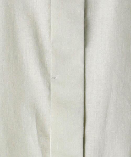 BEAUTY&YOUTH UNITED ARROWS(ビューティーアンドユースユナイテッドアローズ)の「BY ワイドショルダーフレンチスリーブシャツ -ウォッシャブル-(シャツ/ブラウス・レディース・ブラック/ライム・FREE)」の16枚目の写真