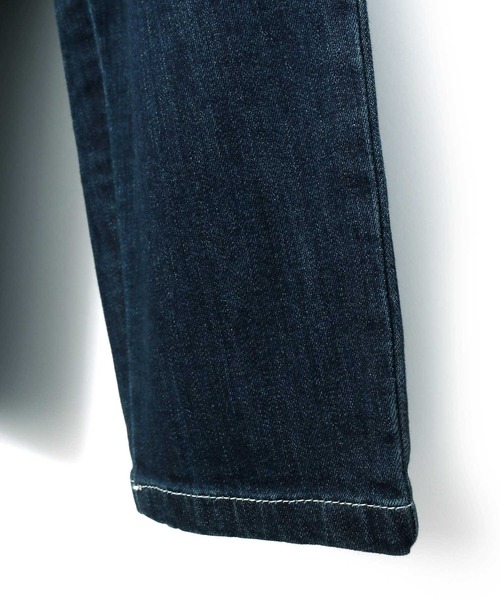 MAKE YOUR DAY（メイクユアデイ）の「デニムリボンパンツ■80～140cm（デニムパンツ・キッズ・ネイビー/ブルー・110/120/130/140/90/80/100）」の13枚目の写真