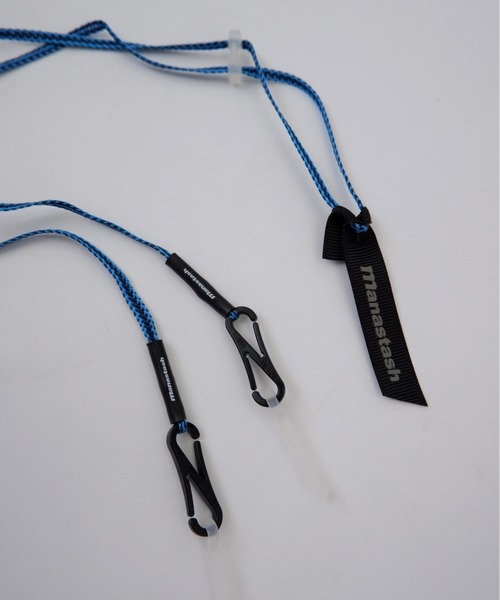 MANASTASH（マナスタッシュ）の「MANASTASH/マナスタッシュ　 2-WAY FACE MASK STRAP 2ウェイマスクストラップ（マスク・レディース・オレンジ/ブルー/ピンク・FREE）」の8枚目の写真