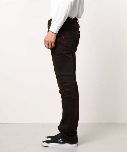 TORNADO MART（トルネードマート）の「TORNADO MART∴クラウドスプレーシューカットデニム（その他パンツ・メンズ・ネイビー/グリーン/レッド・LL/MEDIUM/LARGE/SMALL）」の4枚目の写真