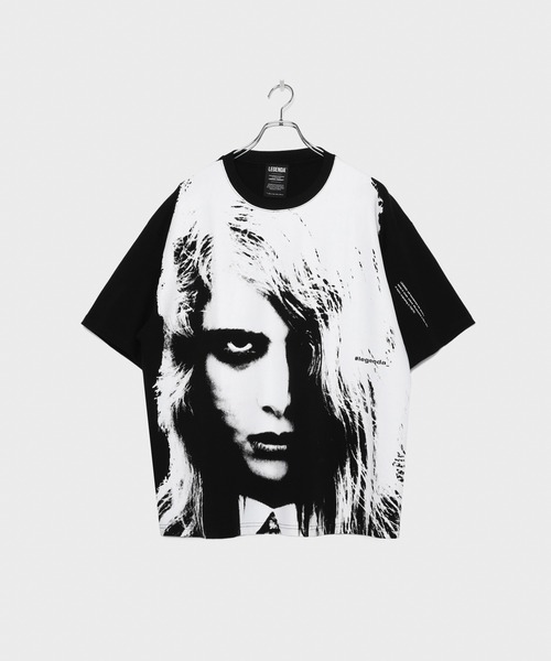LEGENDA（レジェンダ）の「レジェンダ Horror Photo Tシャツ / LEGENDA Horror Photo T-Shirt（Tシャツ/カットソー・レディース・ホワイト/ブラック・FREE）」の21枚目の写真