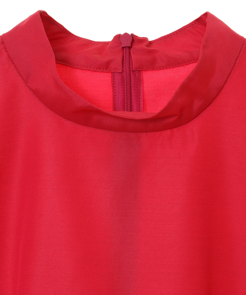 Tiara(ティアラ)の「ペプラムブラウス(シャツ/ブラウス・レディース・キャメル/ブラック/ピンク・FREE)」の4枚目の写真