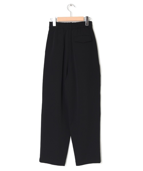 w closet（ダブルクローゼット）の「ダブルタックワイドスラックス（スラックス・レディース・ブラック/アイボリー/ブルー・マルチサイズ）」の7枚目の写真
