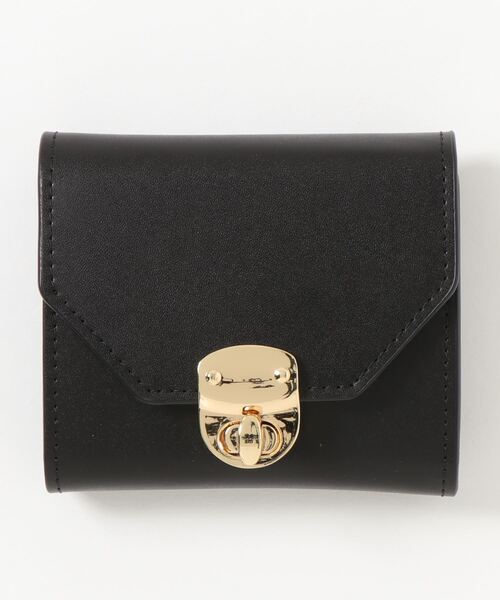 VENCEEXCHANGE（ヴァンスエクスチェンジ）の「【WEB限定】ひねり金具三つ折り財布（財布・レディース・ブラック/ブラウン/ベージュ/オフホワイト・FREE）」の10枚目の写真