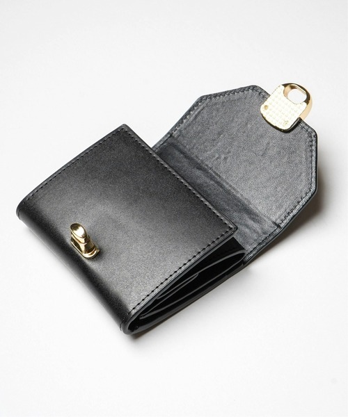 VENCEEXCHANGE（ヴァンスエクスチェンジ）の「【WEB限定】ひねり金具三つ折り財布（財布・レディース・ブラック/ブラウン/ベージュ/オフホワイト・FREE）」の14枚目の写真