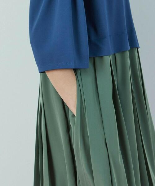 FRAPBOIS（フラボア）の「ドッキングプリーツ ワンピース（ワンピース  