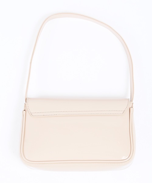 WC（ダブル シー）の「エナメルワンハンドルバッグ（ハンドバッグ・レディース・ブラック/ベージュ・FREE）」の6枚目の写真