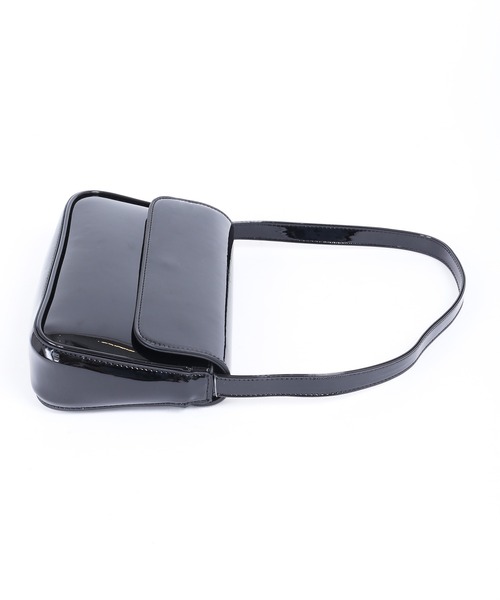 WC（ダブル シー）の「エナメルワンハンドルバッグ（ハンドバッグ・レディース・ブラック/ベージュ・FREE）」の9枚目の写真