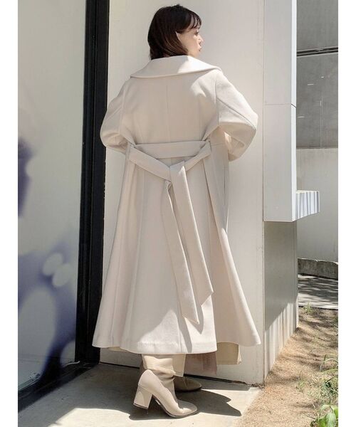 dazzlin（ダズリン）の「2WAYマーメイドコート（その他アウター・レディース・ピンク/アイボリー/モカ・FREE）」の18枚目の写真