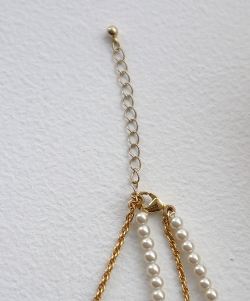 Dorry Doll（ドリードール）の「パール＆ビジューネックレス（ネックレス・レディース・ホワイト・FREE）」の6枚目の写真