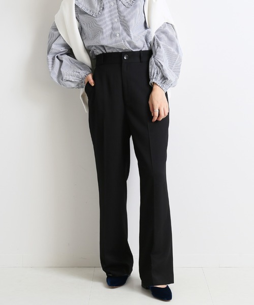 SLOBE IENA(スローブイエナ)の「ツイルストレートパンツ SLOBE IENA(スローブイエナ)の「ツイルストレートパンツ