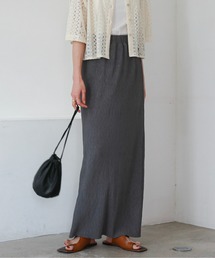 feepur | 【セルフカット】クレープカットソータイトスカート(スカート)