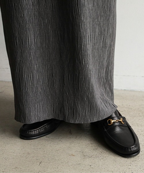 feepur（フェピュール）の「【セルフカット】クレープカットソータイトスカート（スカート・レディース・チャコールグレー/ブラック/モカ/オリーブ・MEDIUM）」の20枚目の写真