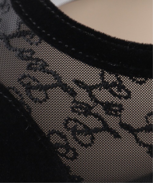 LE TALON(ルタロン)の「ポインテッドシシュウWスリングバックフラット(その他シューズ・レディース・ブラック×ブラック/ブラウン系その他・24cm/24.5cm/23cm/23.5cm/22.5cm/22cm)」の9枚目の写真