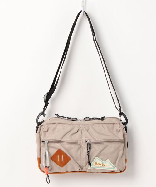 ALL ORDINARIES（オールオーディナリーズ）の「【Boite（ボワット）】ショルダーバック（ショルダーバッグ・レディース・ブラック/ベージュ/カーキ・FREE）」の2枚目の写真